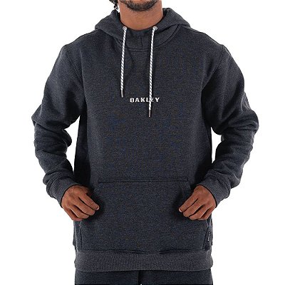 Moletom Oakley 75 Blocked Pullover Masculino Preto