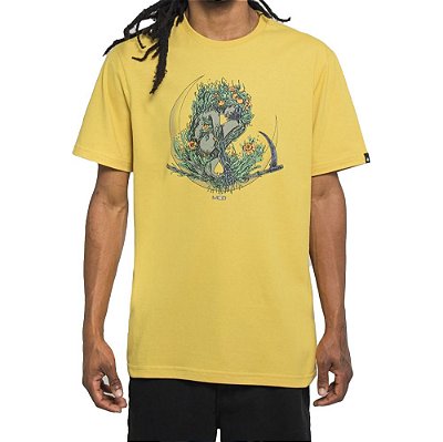 Camiseta MCD Regular Moon Masculina Amarelo