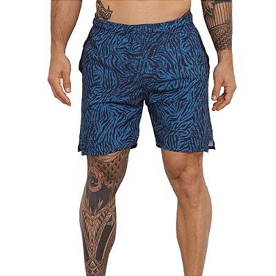 Bermuda RVCA Yogger Stretch II 18 Masculina Azul Marinho