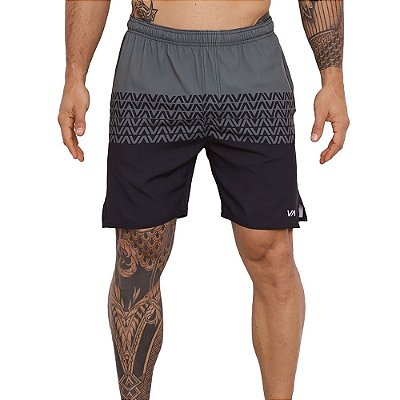 Bermuda RVCA Yogger Stretch IV 18 Masculina Verde Escuro