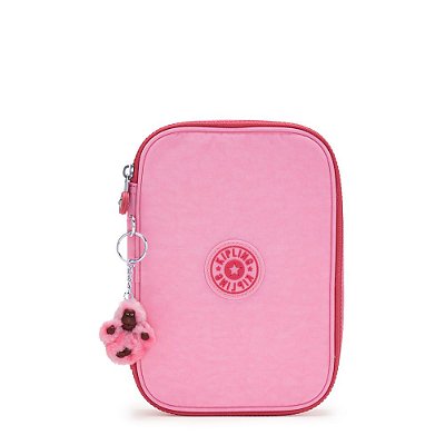 Estojo Kipling 100 Pens Pink Fiesta C Rosa