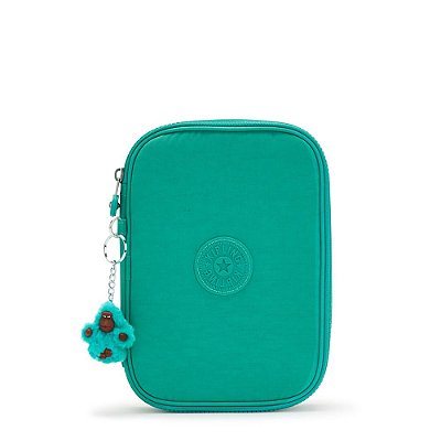 Estojo Kipling 100 Pens Sour Green Verde