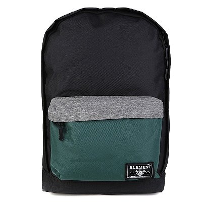 Mochila Element Beyond Original Black Preto/Verde