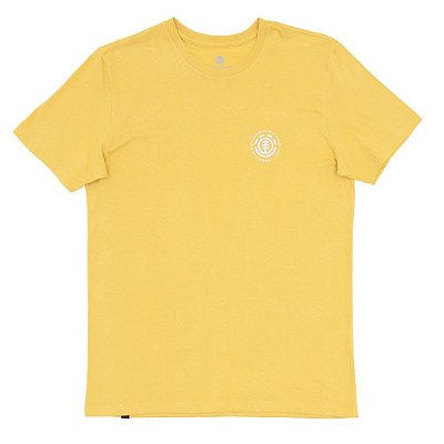 Camiseta Element Seasonal Masculina Amarelo