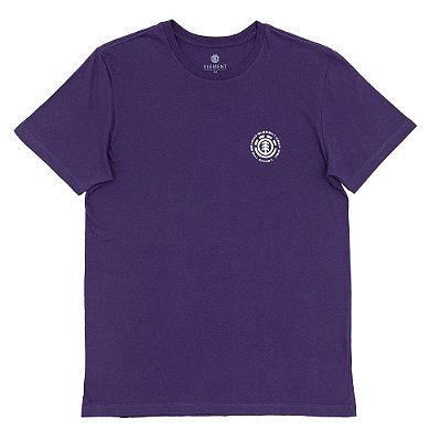 Camiseta Element Seasonal Masculina Roxo