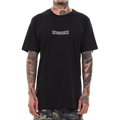 Camiseta DC Shoes College Outline Masculina Preto