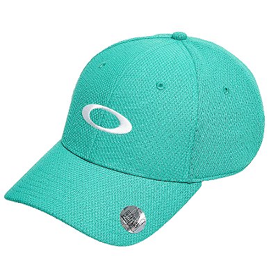 Boné Oakley Aba Curva Golf Ellipse Hat Verde Claro