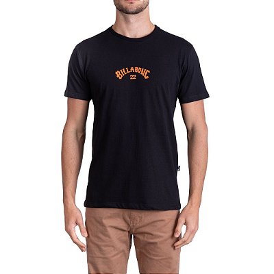 Camiseta Billabong Arch Mid Masculina Preto