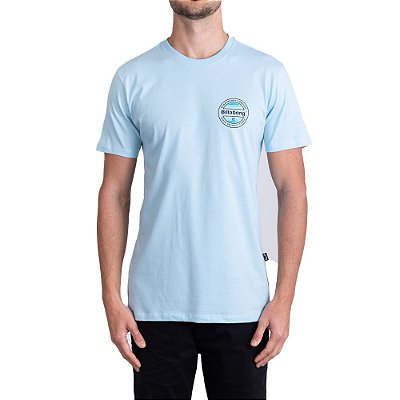 Camiseta Billabong Ocean II Masculina Azul Claro
