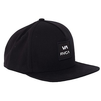 Boné RVCA Aba Reta Relax Snapback Preto