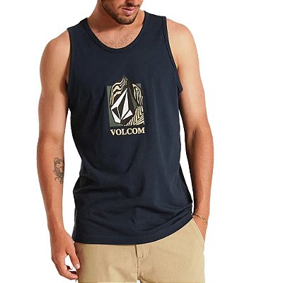 Regata Volcom Crostic Masculina Azul Marinho