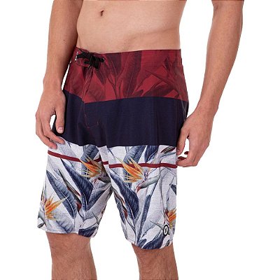 Bermuda Hurley Boardshorts Surrender Masculina Vermelho