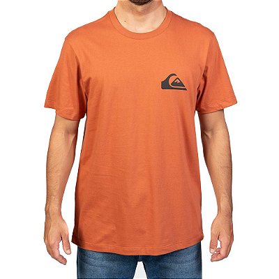 Camiseta Quiksilver Everyday Masculina Laranja