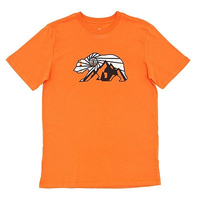 Camiseta Element Cali Color Masculina Laranja