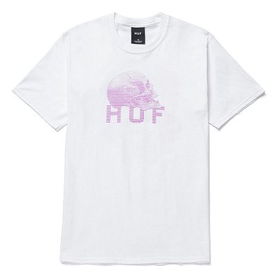 Camiseta Huf Data Death Masculina Branco