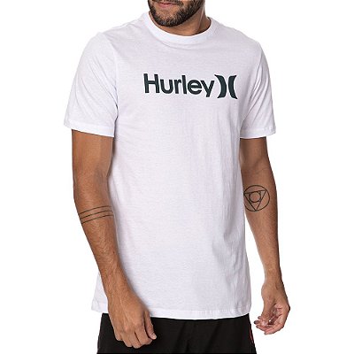 Camiseta Hurley O&O Outline Masculina Branco