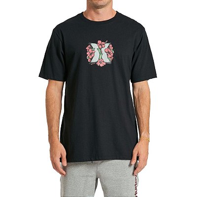 Camiseta Hurley Rose Masculina Preto