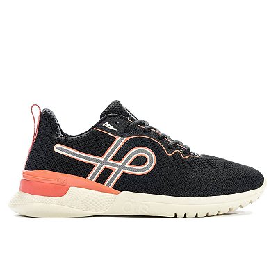 Tenis Ous Phibo 21 34 Masculino Preto Papaya Oe