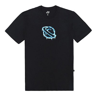 Camiseta Lost Básica Ice Masculina Preto