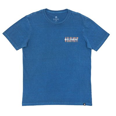 Camiseta Element Stone Chest Masculina Azul