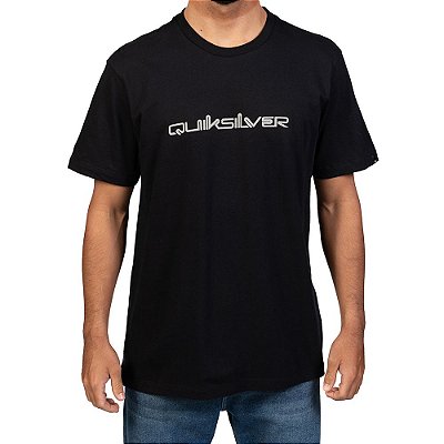 Camiseta Quiksilver Endless Box Masculina Preto