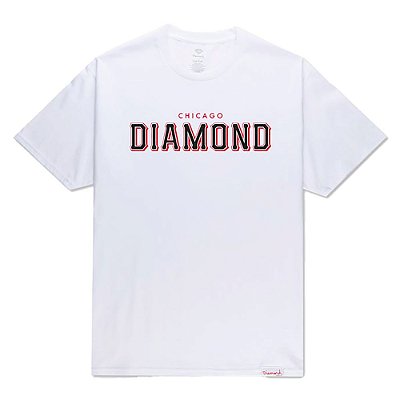 Camiseta Diamond Hometeam Chi Masculina Branco