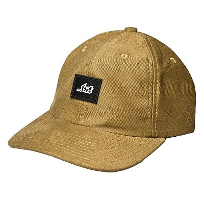 Boné Lost Aba Curva Dad Cap Lost Rubber Amarelo