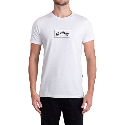 Camiseta Billabong Arch Wave Masculina Off White