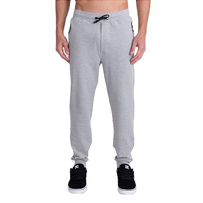 Calça Billabong Moletom Tech Masculina Cinza Escuro Mescla