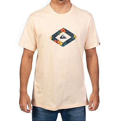 Camiseta Quiksilver Let It Ride Masculina Salmão