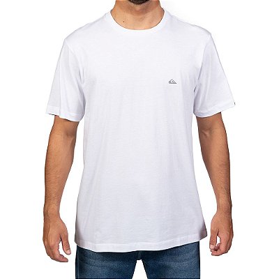 Camiseta Quiksilver Embroidery Plus Size Masculina Branco