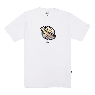 Camiseta Lost Real Saturn Masculina Branco