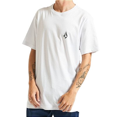 Camiseta Volcom Deadly Stone Masculina Branco