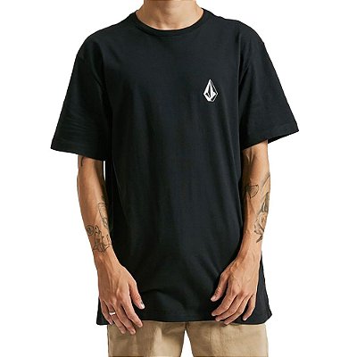 Camiseta Volcom Deadly Stone Masculina Preto