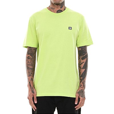 Camiseta DC Shoes Super Star Masculina Amarelo Neon