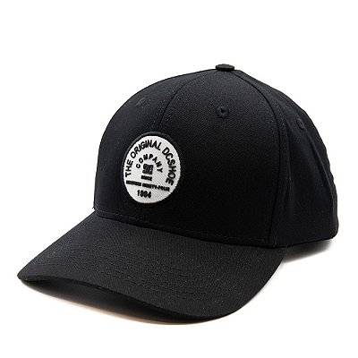 Boné DC Shoes Aba Curva Badger 2 Snap Preto