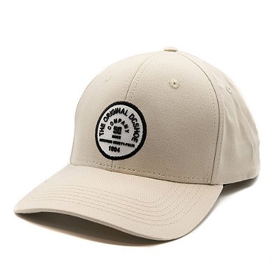 Boné DC Shoes Aba Curva Badger 2 Snap Areia