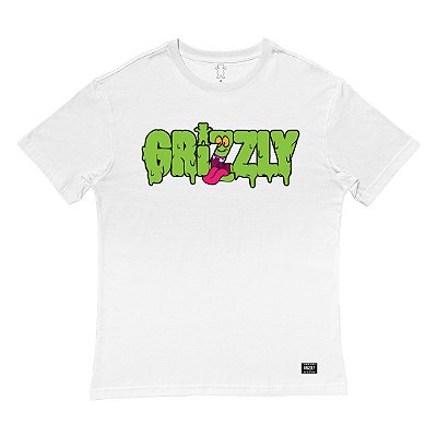 Camiseta Grizzly Dont Be Snotty Masculina Branco