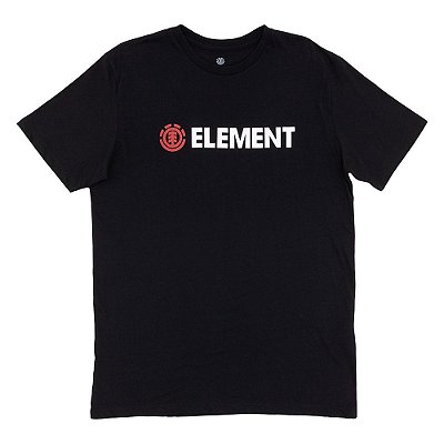 Camiseta Element Horizon Plus Size Masculino Preto