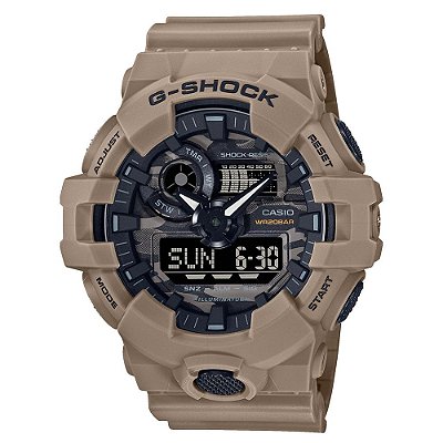Relógio G-Shock GA-700CA-5ADR Masculino Marrom