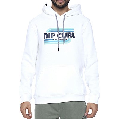 Moletom Rip Curl Hey Mamma Vintage Hood Masculino Off White