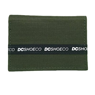 Carteira DC Shoes Milita Tape Verde Escuro