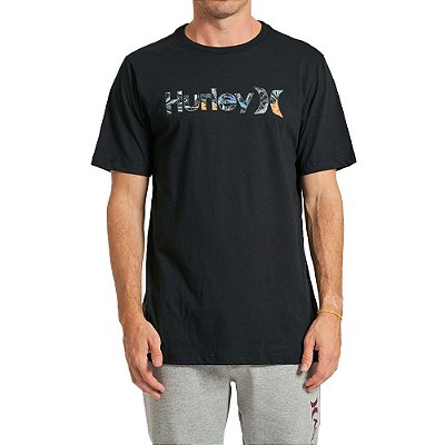 Camiseta Hurley Myrtle Masculina Preto