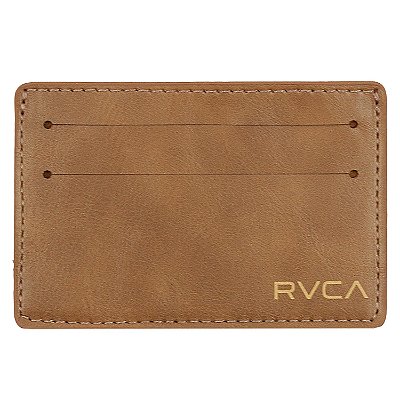 Carteira RVCA Magic Card Marrom