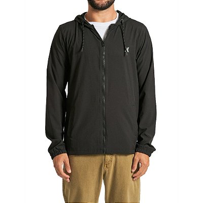 Jaqueta Hurley Windbreaker Cold Masculina Preto