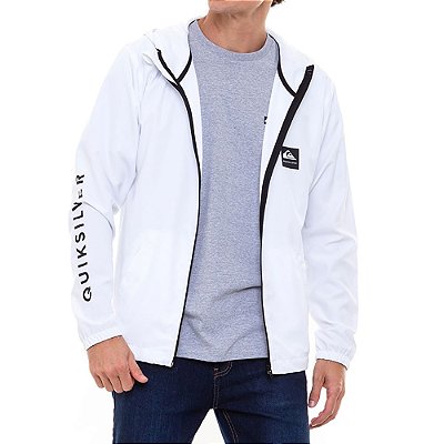 Jaqueta Quiksilver Surf Type Masculina Branco