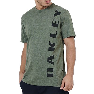 Camiseta Oakley Big Bark Masculina Verde