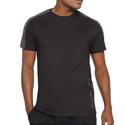 Camiseta Oakley Mythologies Raglan Masculina Preto