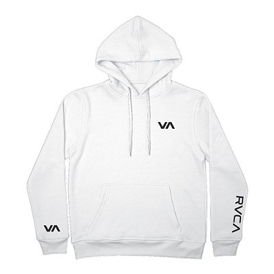 Moletom RVCA Fechado RVCA Smalls Masculino Branco