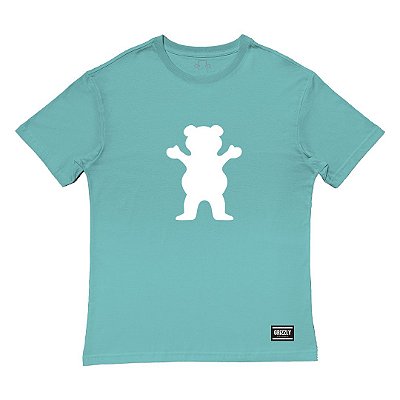 Camiseta Grizzly OG Bear Tee Masculina Verde
